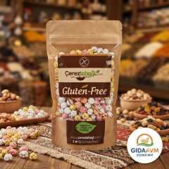 Glutensiz Renkli Şekerli Leblebi - 250 Gr