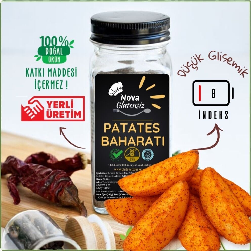 Glutensiz Patates Baharatı 100 Gr