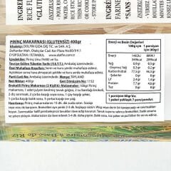 Tas Glutensiz Pirinç Makarna 400 Gr