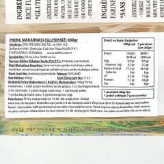 Tas Glutensiz Pirinç Makarna 400 Gr