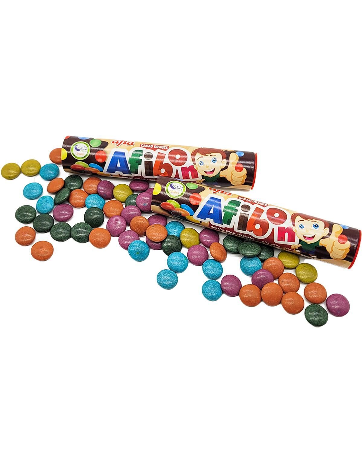 Afibon bonibon Kakaolu Glutensiz Draje Şekerleme 20 Gr