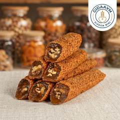 Susamlı Cevizli Glutensiz Şeker Sucuğu 500 gr