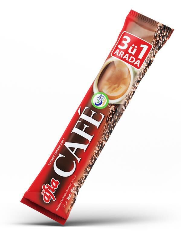 Afia Glutensiz 3ü 1 Arada Kahve Klasik 18 Gr