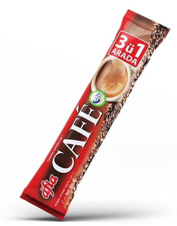 Afia Glutensiz 3ü 1 Arada Kahve Klasik 18 Gr