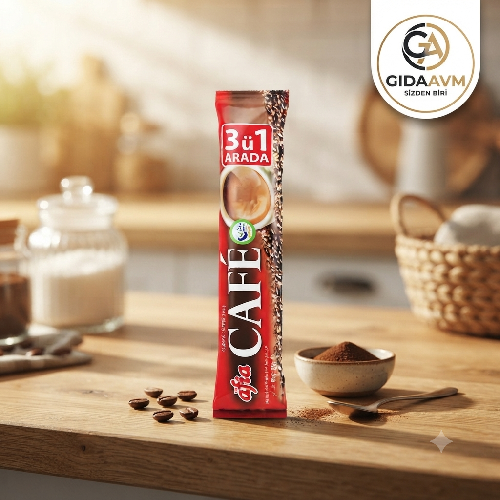 Afia Glutensiz 3ü 1 Arada Kahve Klasik 18 Gr