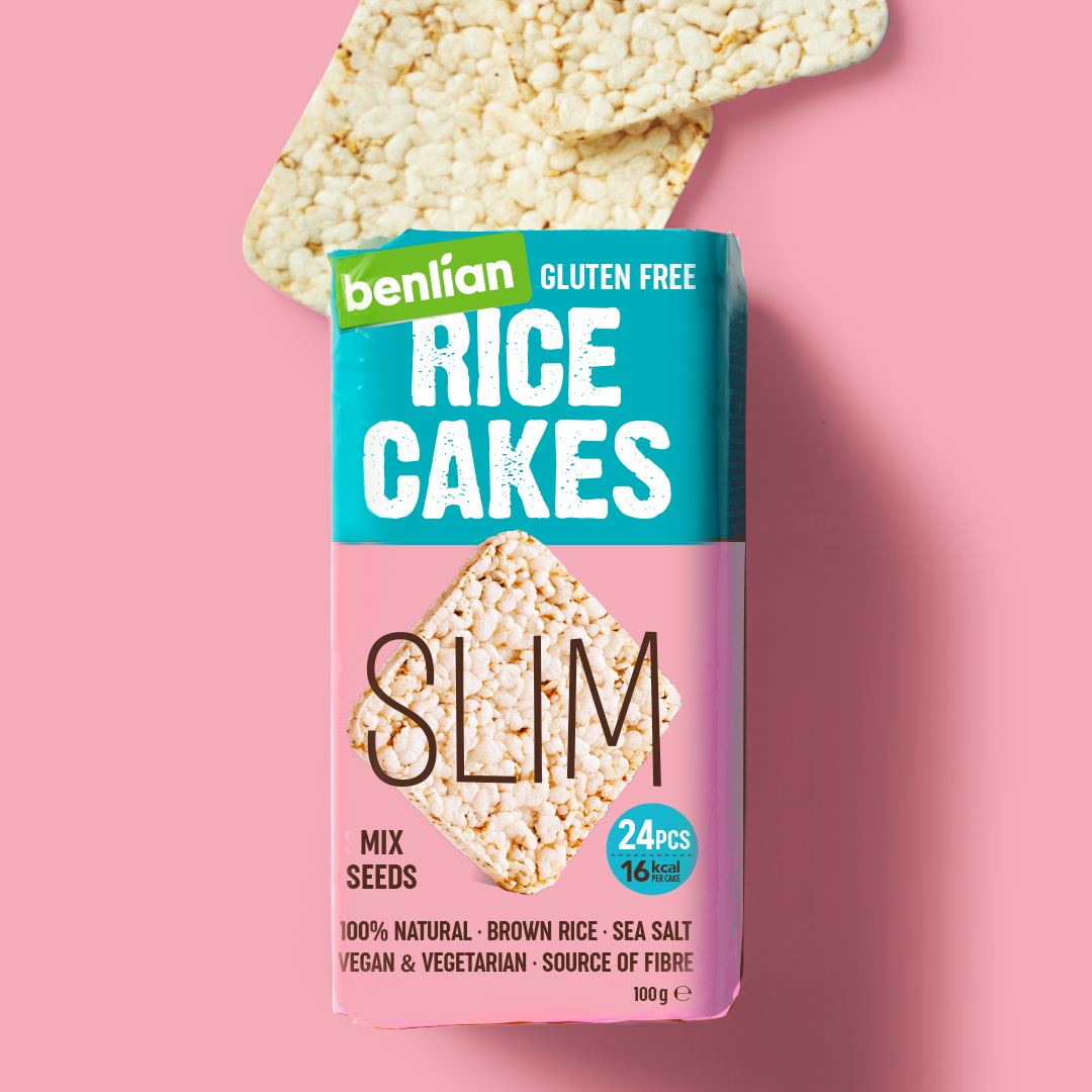 Benlian Rice Cakes Mix Seeds Gluten Free 100 GR