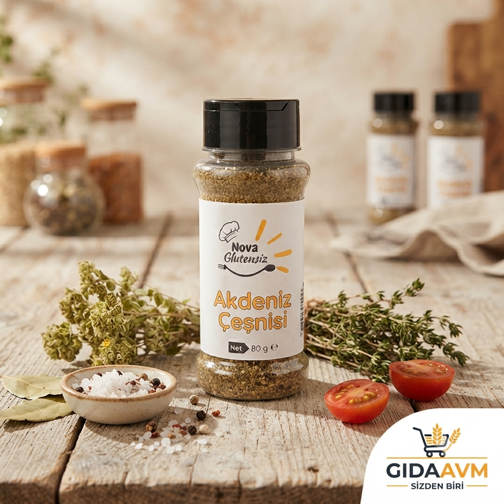 Glutensiz Akdeniz Çeşnisi 80 gr