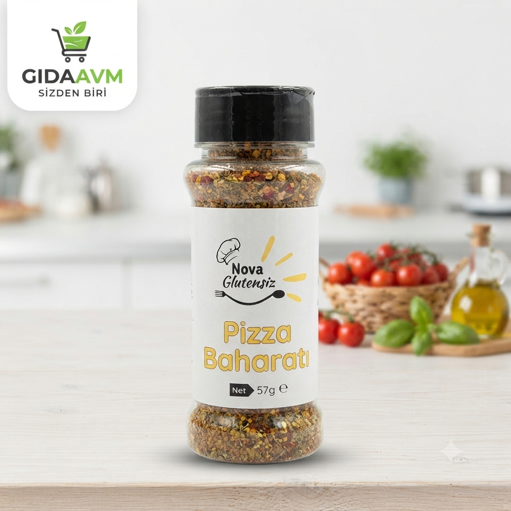 Glutensiz Pizza Baharatı 57 gr