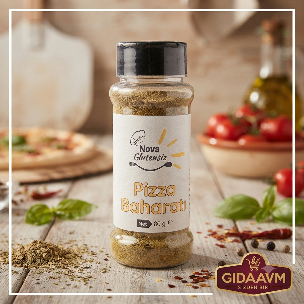 Glutensiz Pizza Baharatı 80 gr