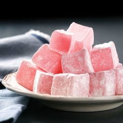 Glutensiz Güllü Lokum 500 gr