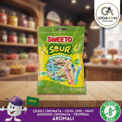 Sweeto Ropes Sour Marshmallow 100g