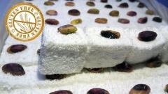 Glutensiz Antep Fıstıklı Hindistan Cevizli Basma Lokum 900 gr
