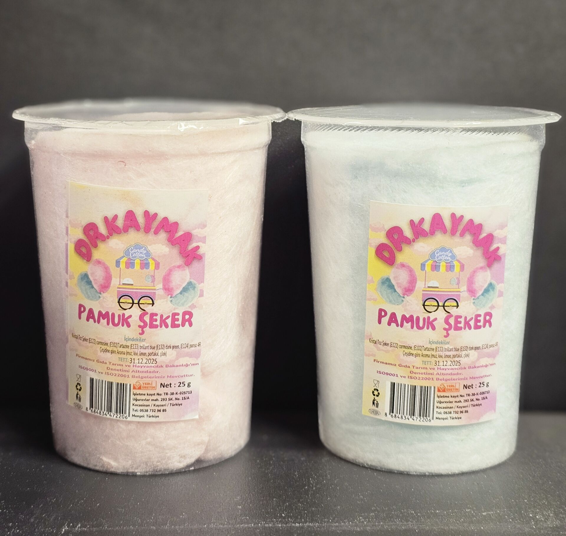 Bardakta Pamuk Şeker 25 gr