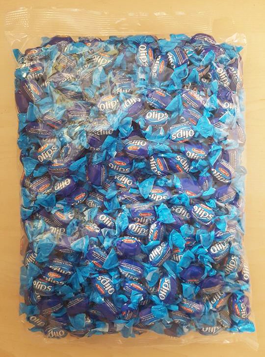 Kent Glutensiz Olips Mentol Aromalı Bonbon Şeker 1 kg