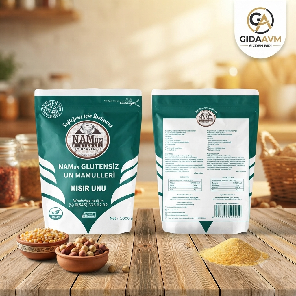 Glutensiz Mısır Unu 1 Kg