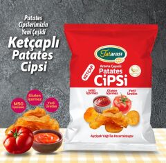 Tatarası Ketçaplı Patates Cipsi 70gr