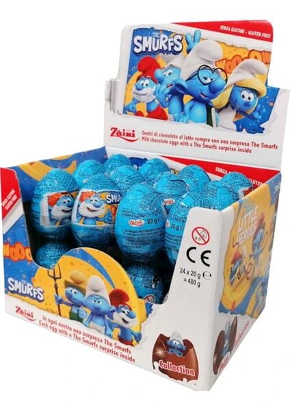 Zaini Şirinler Sürpriz Yumurta 20 gr