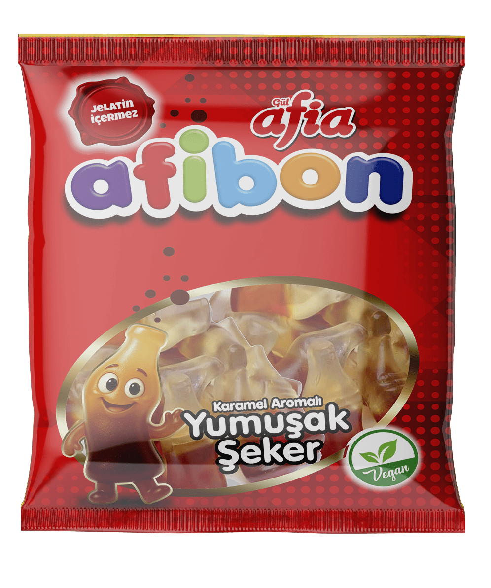 Afia Afibon Karamel Aromalı Yumuşak Şeker 80 Gr
