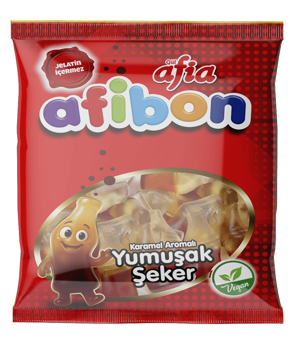 Afia Afibon Karamel Aromalı Yumuşak Şeker 80 Gr