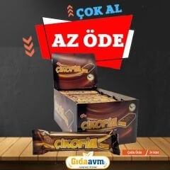 Afia Çikofia Sütlü Çikolata Kaplamalı Bar 24x40 Gr (TETT 29/01/2026)