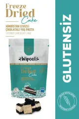 Freeze Dried Hindistan Cevizli ve Çikolatalı Yaş Pasta 30 gr
