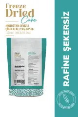 Freeze Dried Hindistan Cevizli ve Çikolatalı Yaş Pasta 30 gr
