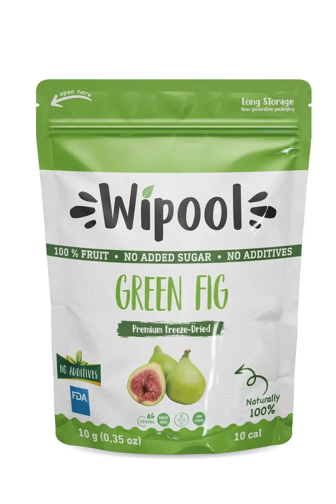 Wipool Freeze Dried Yeşil İncir
