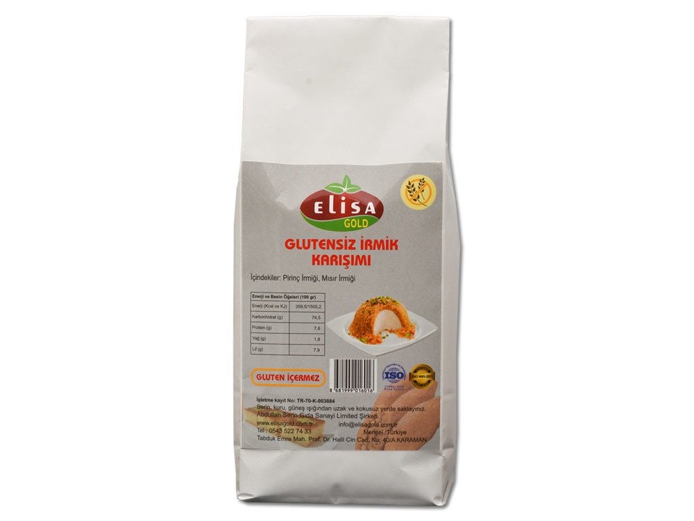 Elisa Gold Glutensiz İrmik 500 gr