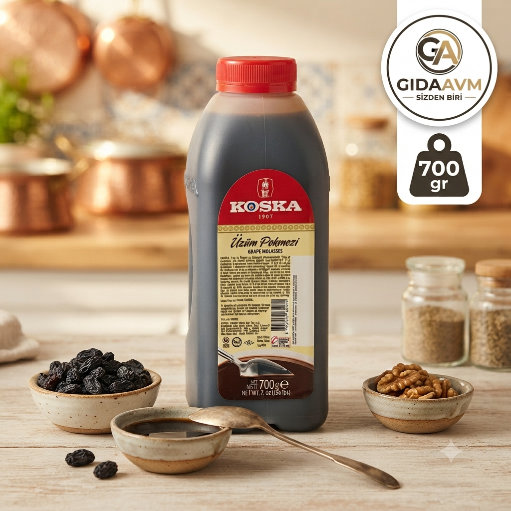 Koska Glutensiz Üzüm Pekmezi 700 gr