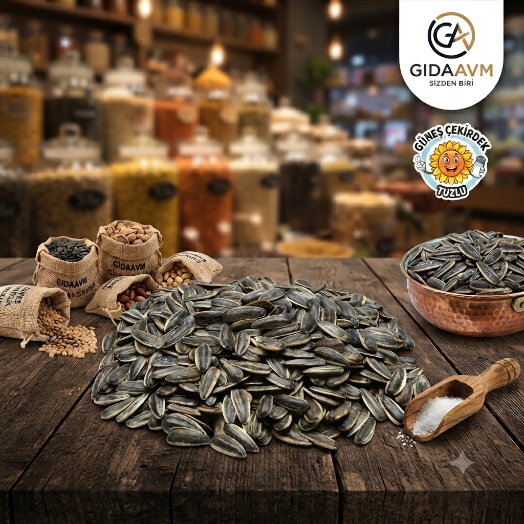 Qavruq Glutensiz Siyah Çekirdek Tuzlu 250 Gr