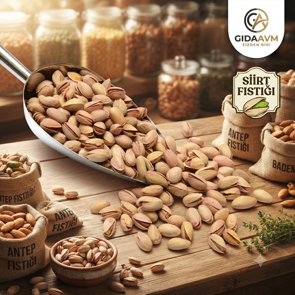 Qavruq Glutensiz Siirt Fıstığı 200 Gr