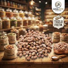 Qavruq Glutensiz Fıstık Jumbo Tuzlu 250 Gr