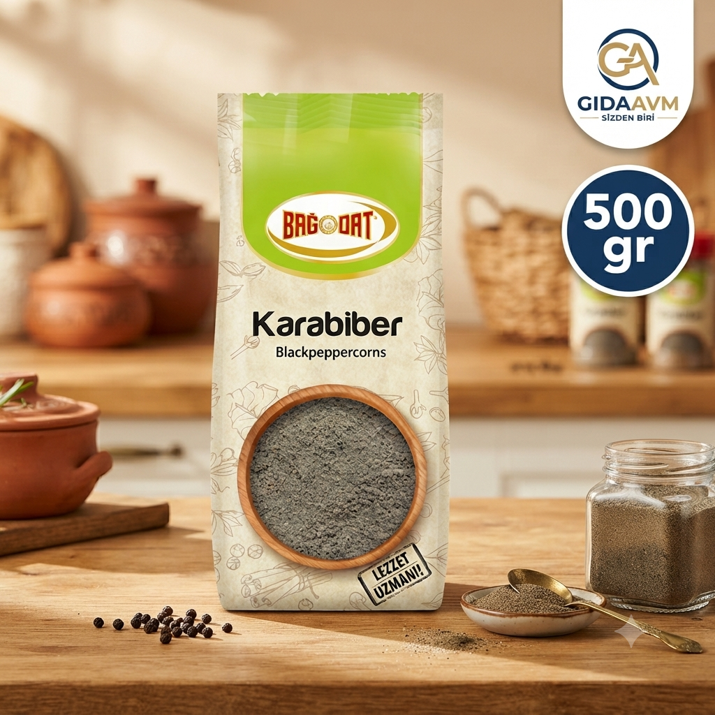 Bağdat Baharat 500 gr Toz Karabiber