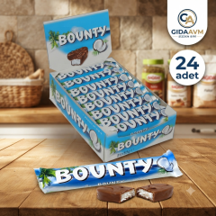 Bounty Hindistan Cevizli Çikolata 57 Gr*24 Adet