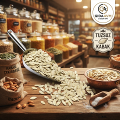 Qavruq Glutensiz Kabak Çekirdeği Sivri Tuzsuz 200 Gr