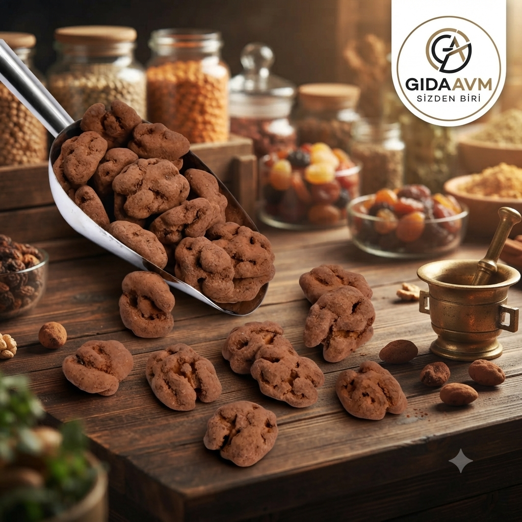 Qavruq Glutensiz Prenses Ceviz Draje 200 Gr