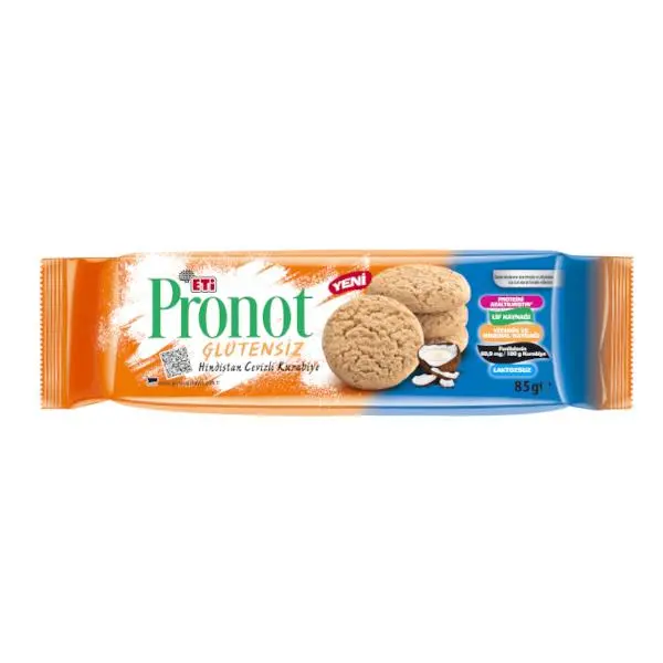 Pronot Glutensiz Hindistan Cevizli Kurabiye 85 gr