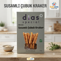 Dias Special Glutensiz Susamlı Çubuk Kraker 70 Gr