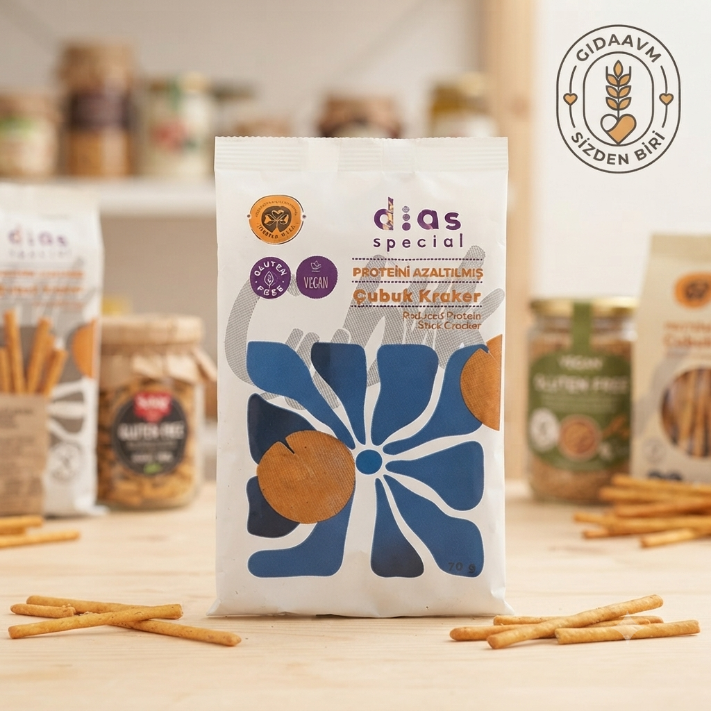 Dias Special Glutensiz Çubuk Kraker 70 Gr