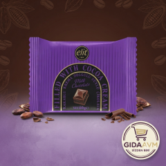 Elit Kakaolu Krema Dolgulu Sütlü Çikolata 60g