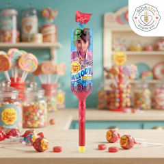 Chupa Chups Düdüklü Çilekli Şeker 15 g