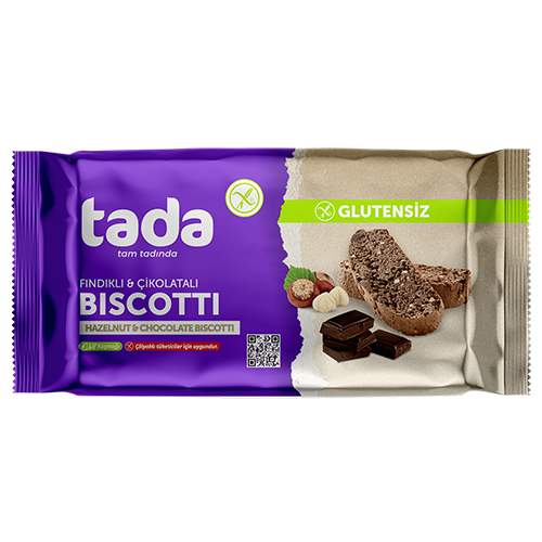 Glutensiz Fındıklı Ve Çikolatalı Biscotti 110 gr