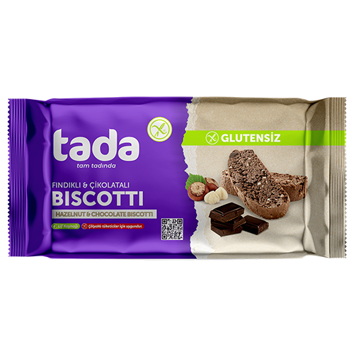 Glutensiz Fındıklı Ve Çikolatalı Biscotti 110 gr