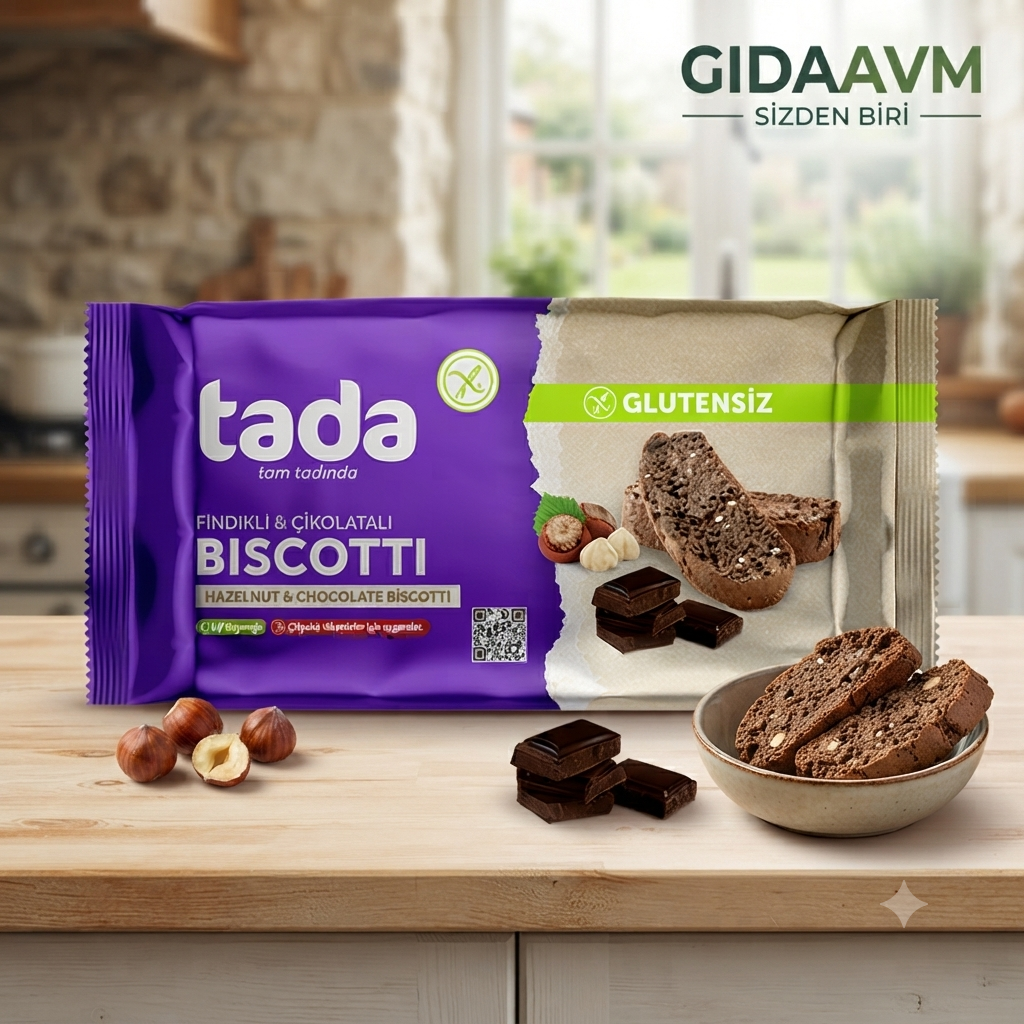 Glutensiz Fındıklı Ve Çikolatalı Biscotti 110 gr