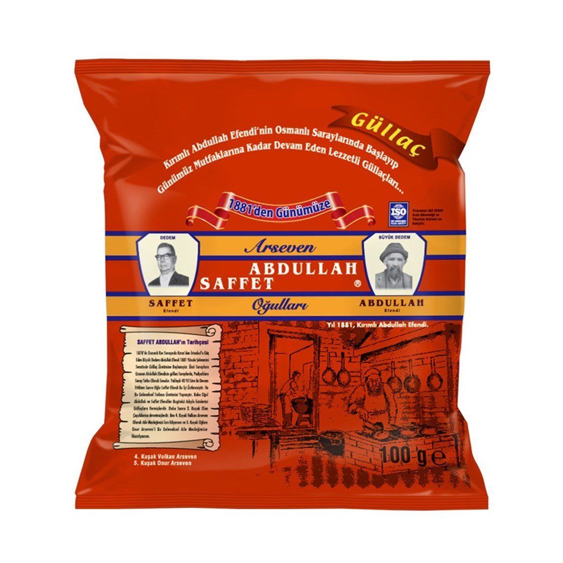 Saffet Abdullah Glutensiz Güllaç 100 g