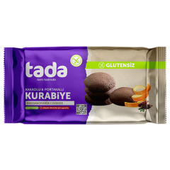Glutensiz Kakaolu ve Portakallı Kurabiye 100 gr