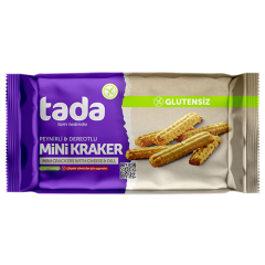 Glutensiz Peynirli Dereotlu Mini Kraker 85 gr