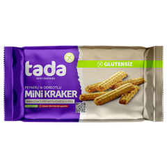 Glutensiz Peynirli Dereotlu Mini Kraker 85 gr
