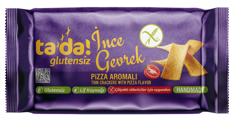 Glutensiz Pizza Aromalı İnce Gevrek 85 gr (TETT 08/03/2026)