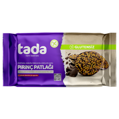 Glutensiz Portakal Kabuğu Parçacıklı Çikolata Kaplı Pirinç Patlağı